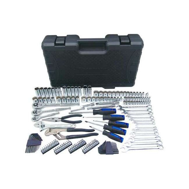 170 pc Master Tool Set, Metric/SAE, Includes Driver, Bits Pliers, Wrenches