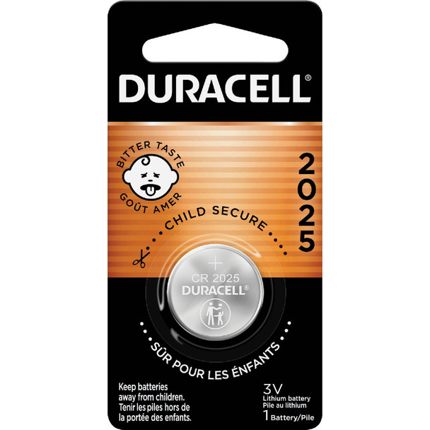 Duracell 2025 Lithium Coin Cell Battery 30387