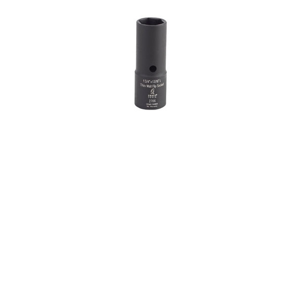 1/2" Drive 3/4" x 13/16" Thin Wall Flip Socket 2706