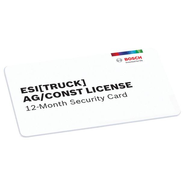 ESI (Truck) Off-Highway 1-Year Software License 3824-08OHW