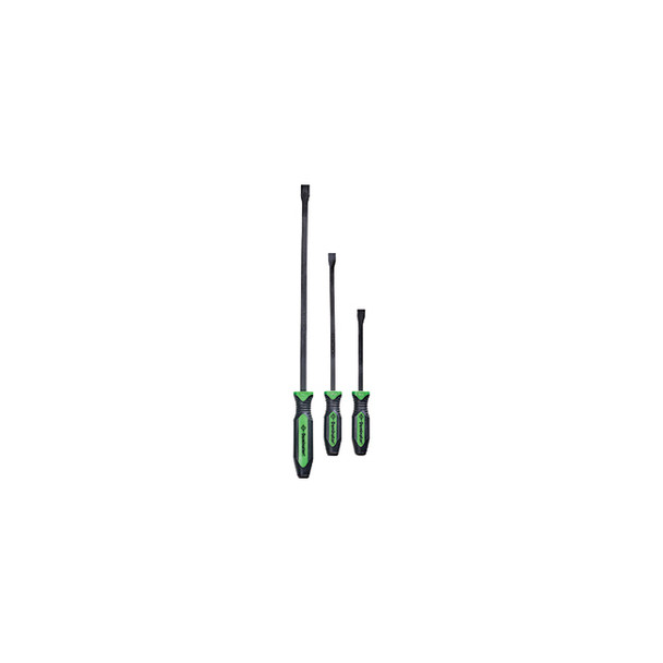 3 Pc. Dominator Curved Pry Bar Set, Green 14071GN