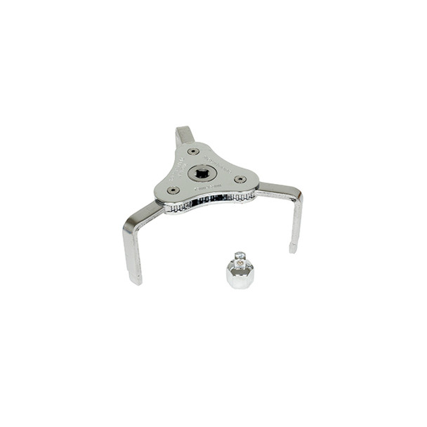 73-153mm Heavy Duty 3 Jaw Wrench w/ Adapter 63890