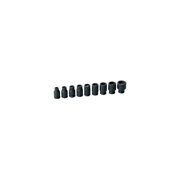 1/4" Drive 9 pc. Magnetic Impact Socket Set 9709G