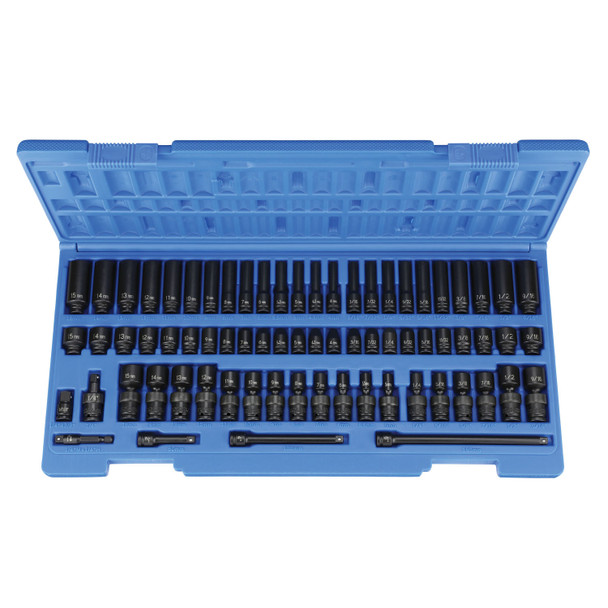 1/4" Dr Standard and Deep Length Surface Dr Impt Set 9772