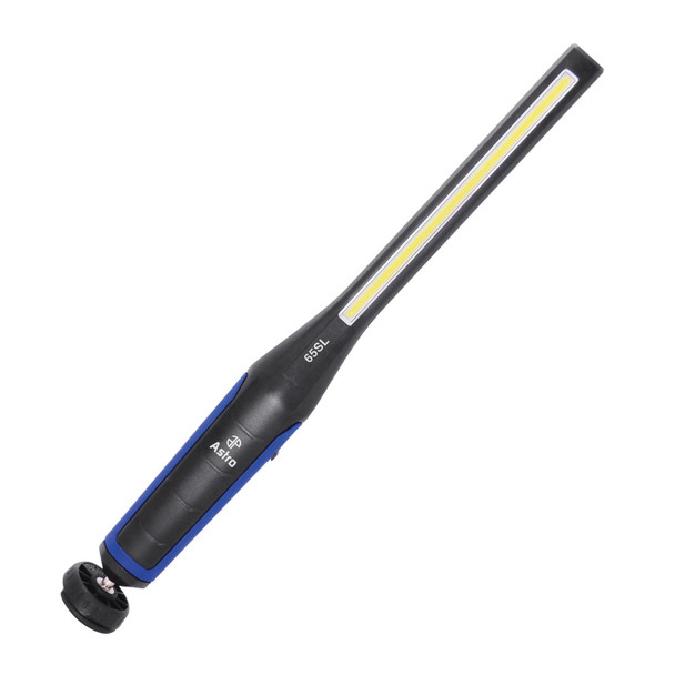 650 Lumen Rechargeable LED Slim Light w/ Top Flash Light 65SL