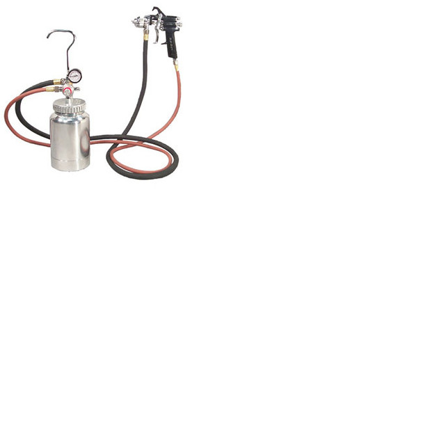 2 Quart Pressure Pot with Silver Gun and Hose, 1.7mm Nozzle 2PG8S