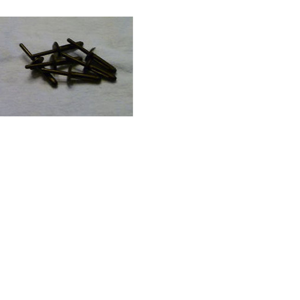 Klik-Lok Plastic Rivet, 6.3 mm Diameter 0.158-0.394 grip, 100 per pack 48350