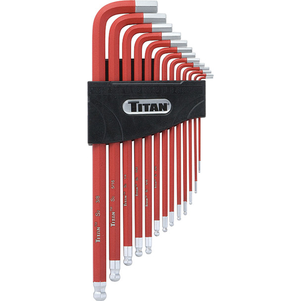 Extra-Long Arm SAE Hex Key Set 12713