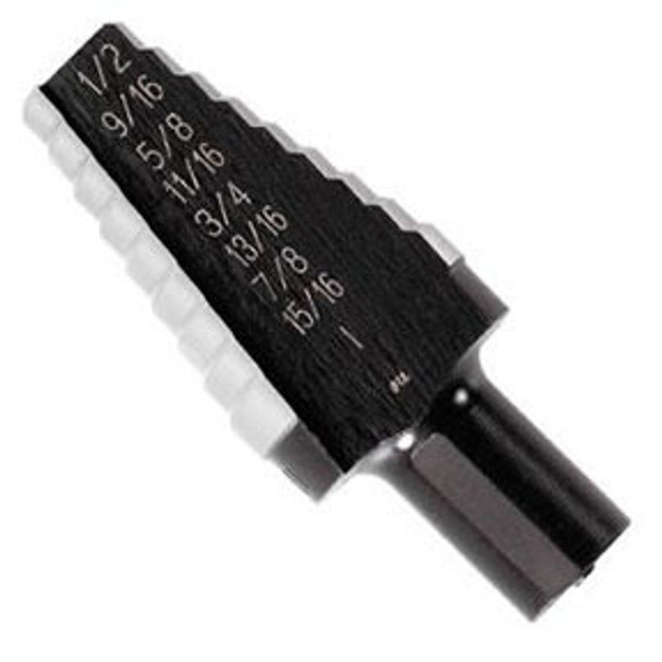 #21 High Speed Steel Fractional Hole Enlarging Drill Bit, 13/16" - 1-3/8" 10221