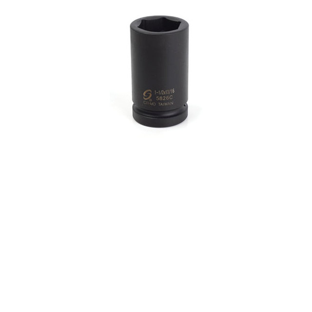 1" Drive Budd Wheel Impact Socket 1-1/2" x 13/16" 5826C
