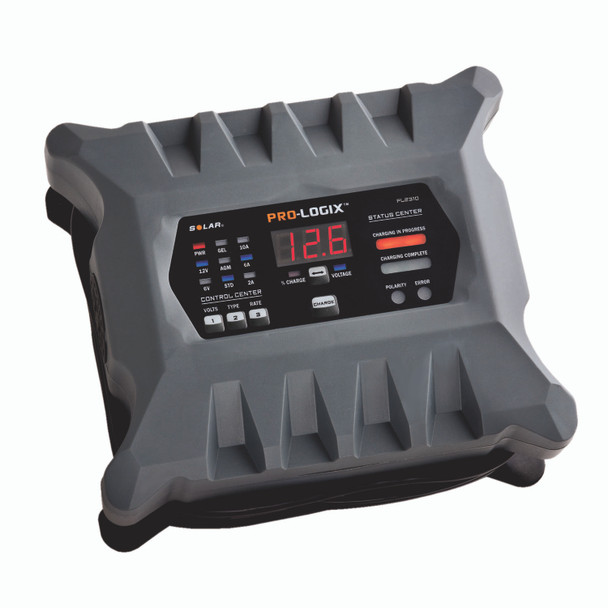 Pro-Logix 6/12 Volt 10/6/2 Amp Intelligent Battery Charger / Maintainer PL2310