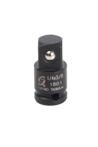 1/4" Drive 1/4" Female x 3/8" Male Adapter 1801