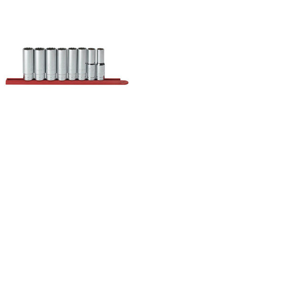 8 pc. SAE 12 Pt. Deep Socket Set, 1/2" Dr. 80713