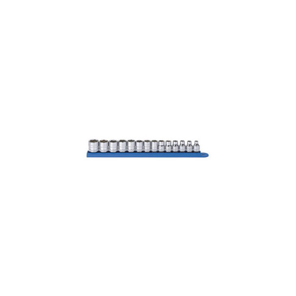 3/8" Dr. 6 pt. Metric Socket Set, 14 pc 80552
