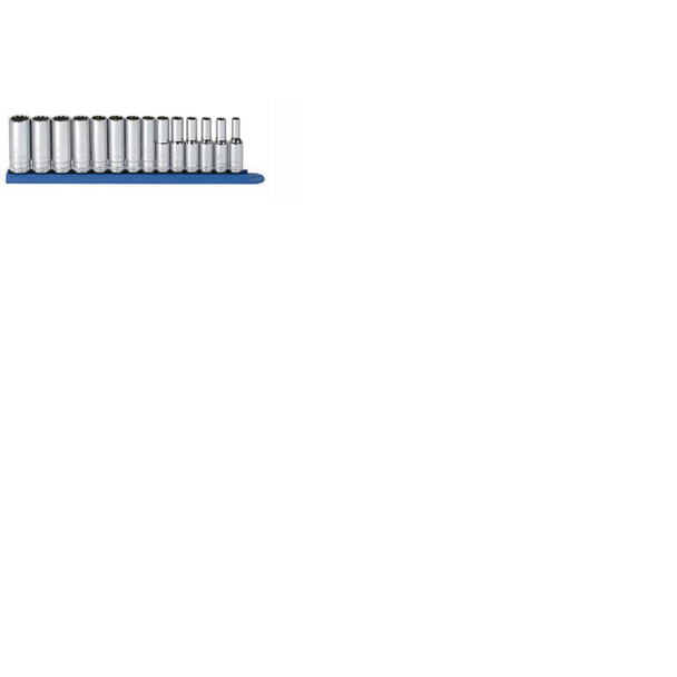 14 Pc. 3/8" Drive 12 Point Deep Metric Socket Set 80562
