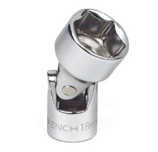 3/8" Drive 6 Point Metric Flex Socket - 17mm 80340 3/8" Drive 6 Point Metric Flex Socket - 17mm 80340