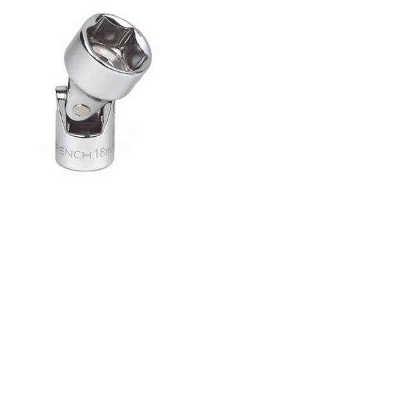 3/8" Drive 6 Point Metric Flex Socket - 17mm 80340