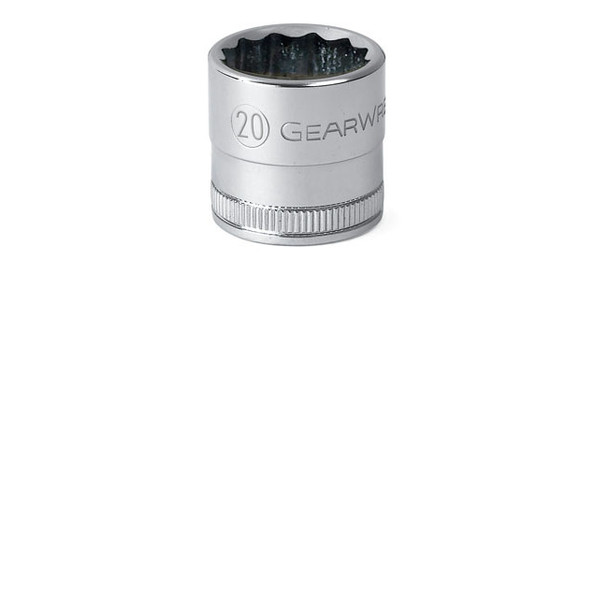 1/2" Dr 6 Pt Standard SAE Socket, 23mm 80635