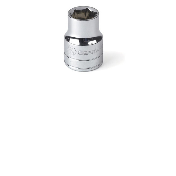 1/4" Dr 6 Pt. Standard SAE Socket, 3/8" 80111