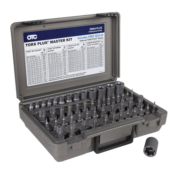Master Torx Bit Socket Set, 53pc. 5900A-PLUS