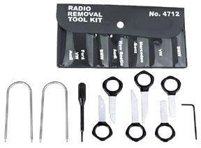 Euro Radio Removal Tool Kit 4712