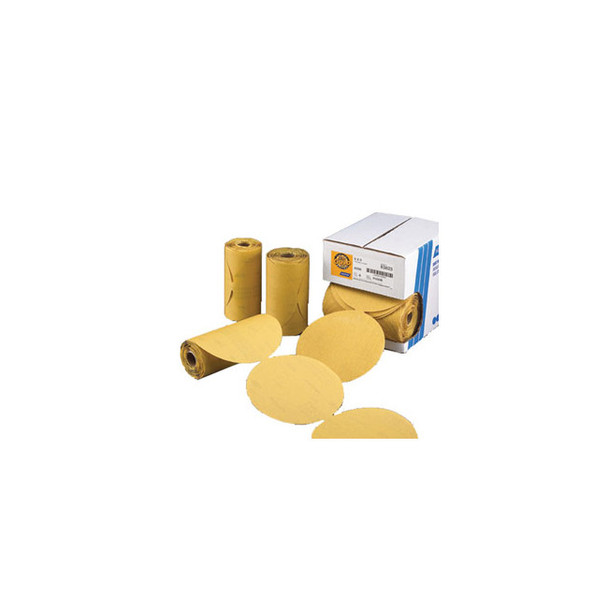 Gold Reserve 6" Disc Roll, P220B Grit, (1) roll of 100 83820