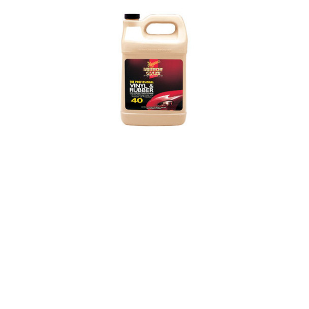Mirror Glaze Vinyl & Rubber Cleaner & Conditioner, Gallon M4001