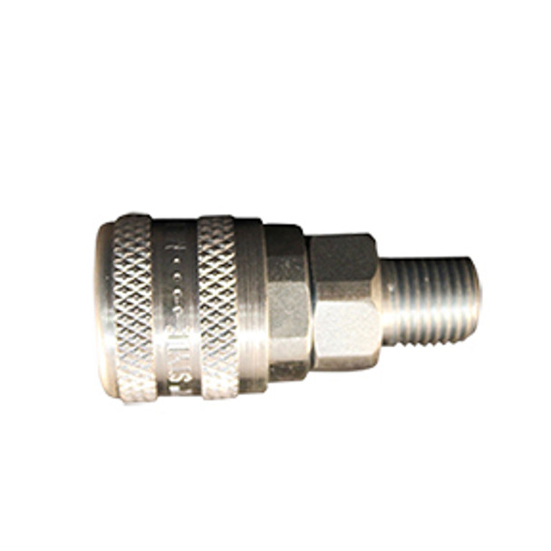 “A” Style 1/4” NPT Male Coupler 776