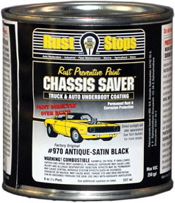 Chassis Saver Antique Satin Black, 1/2 Pints UCP970-16