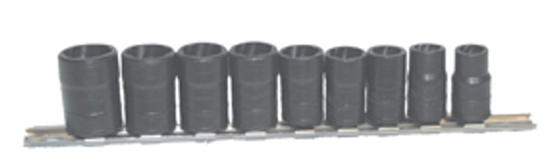 3/8" Drive 9 Pc. Twist Socket Fastener Removal System 4500