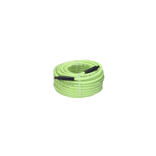 3/8" X 100' Flexzilla ZillaGreen Air Hose with 1/4" Ends HFZ38100YW2