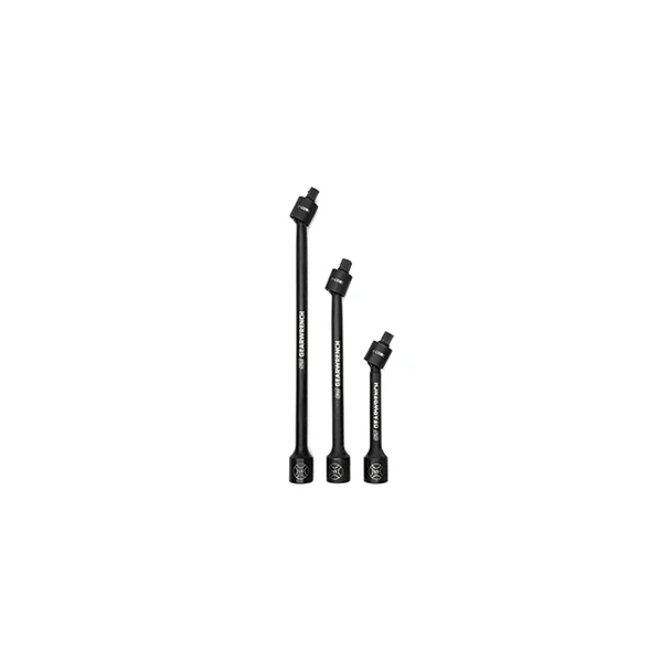 1/2" Drive X-Core Pinless Universal Joint Impact Extension Set 6", 9" & 12" 84721N