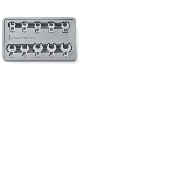 10 pc. Metric Crowfoot Wrench Set 81909