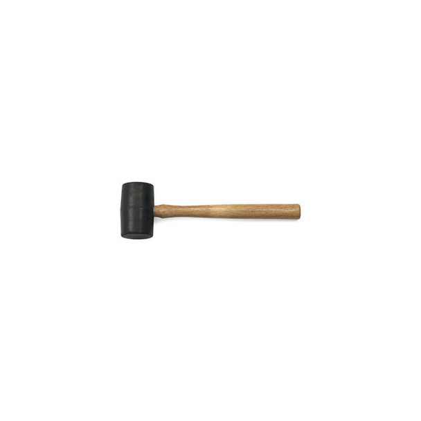 16 oz. Rubber Mallet, Wood Hickory Handle 82259