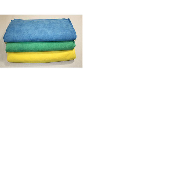 Microfiber Polishing Cloth, 16 in. x 16 in., Yellow HT-20Y