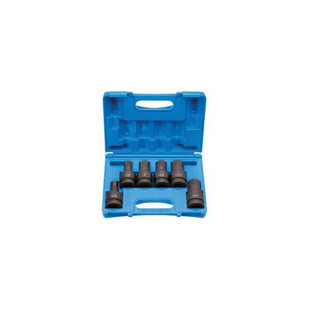 6 Pc. 1" Drive Standard Hex Driver Set 9096H