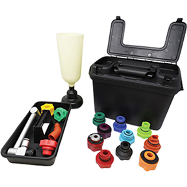 20 Pc. Oil Funnel/Adapter Kit 7333 20 Pc. Oil Funnel/Adapter Kit 7333