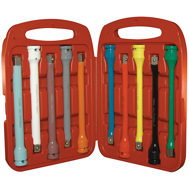 10 Pc. 1/2" Drive  Wheel Torque Extension Set 4380