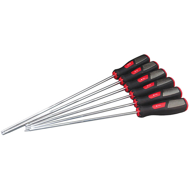 Extra Long Torx Screwdriver Set, Tamperproof, 6pc 917