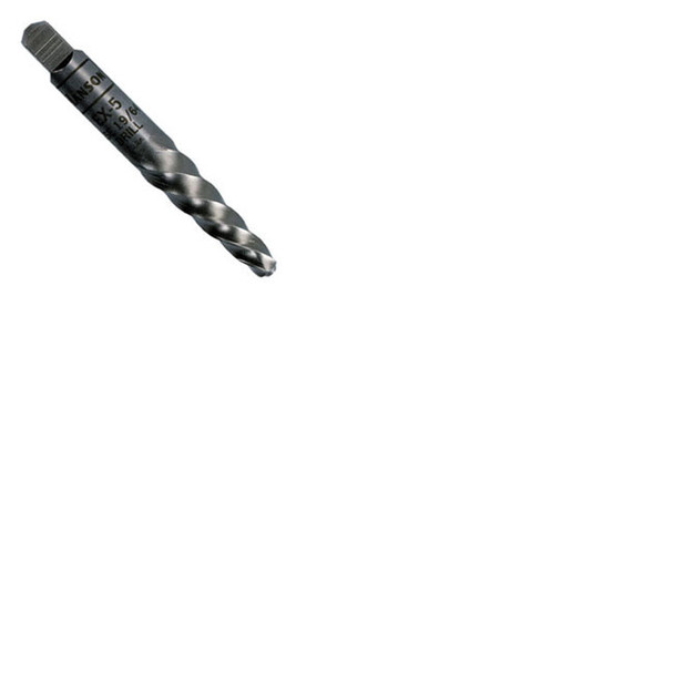 EX-6 Spiral Flute Screw Extractors, Carded 53406