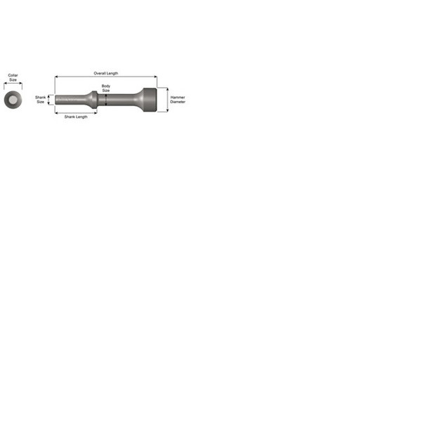4-1/4” Zip Gun Hammer Chisel A945