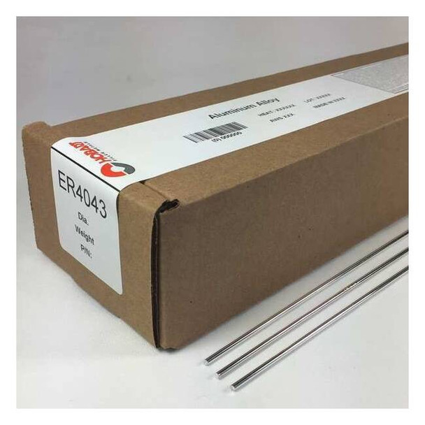 Hobart Welding Products TIG Welding Rod,3/32'' dia.,36'' L,10 lb 54JK92