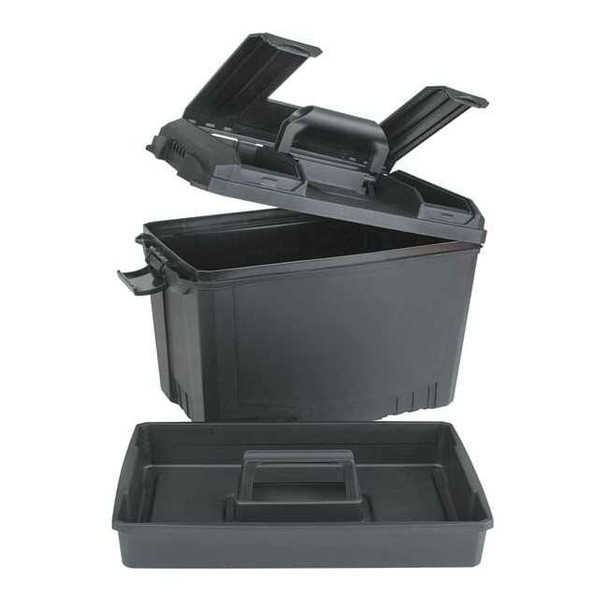 Flambeau Gear Box, Plastic, Black, 17 in W x 10 in D x 10-1/2 in H T1418