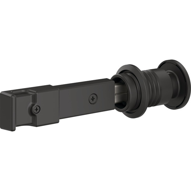 National Hardware Matte Black Barn Door Lock N700-150