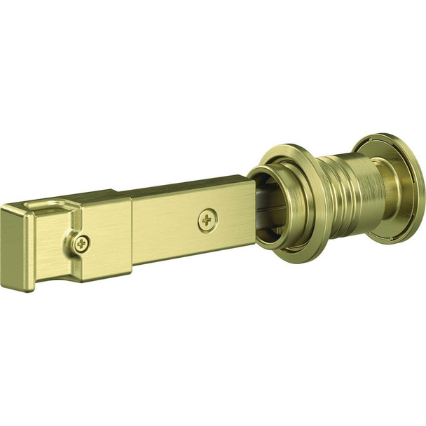 National Hardware Brushed Gold Barn Door Lock N700-152