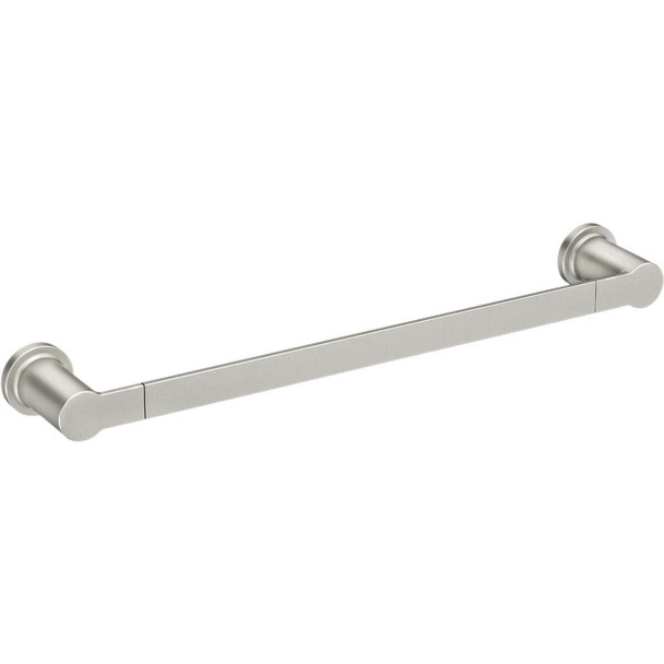 Moen Rinza 18 In. Towel Bar, Spot Resist Brushed Nickel Y1118BN