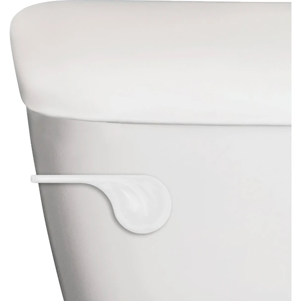 Korky StrongARM Universal White Tank Lever with Wave Style Handle 6062BP