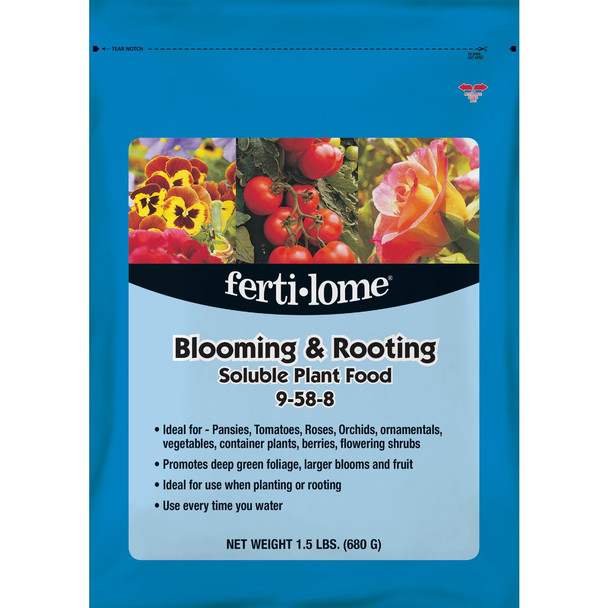 Ferti-lome 1.5 Lb. 9-58-8 Blooming & Rooting Soluble Dry Plant Food 11771