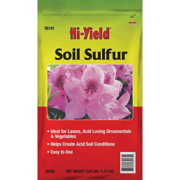 Hi-Yield 3.25 Lb. 300 Ft. Coverage Soil Sulfur 34185