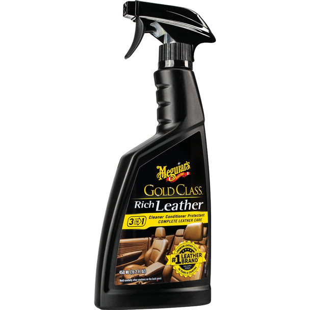 Meguiars Gold Class 16 Oz. Trigger Spray Leather Cleaner G10916